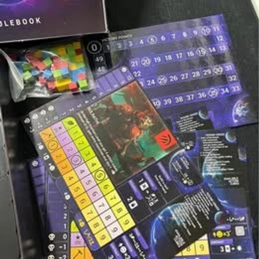Master Of Orion The Board Game - COMPLETE BUT SOME BOX DAMAGE‎